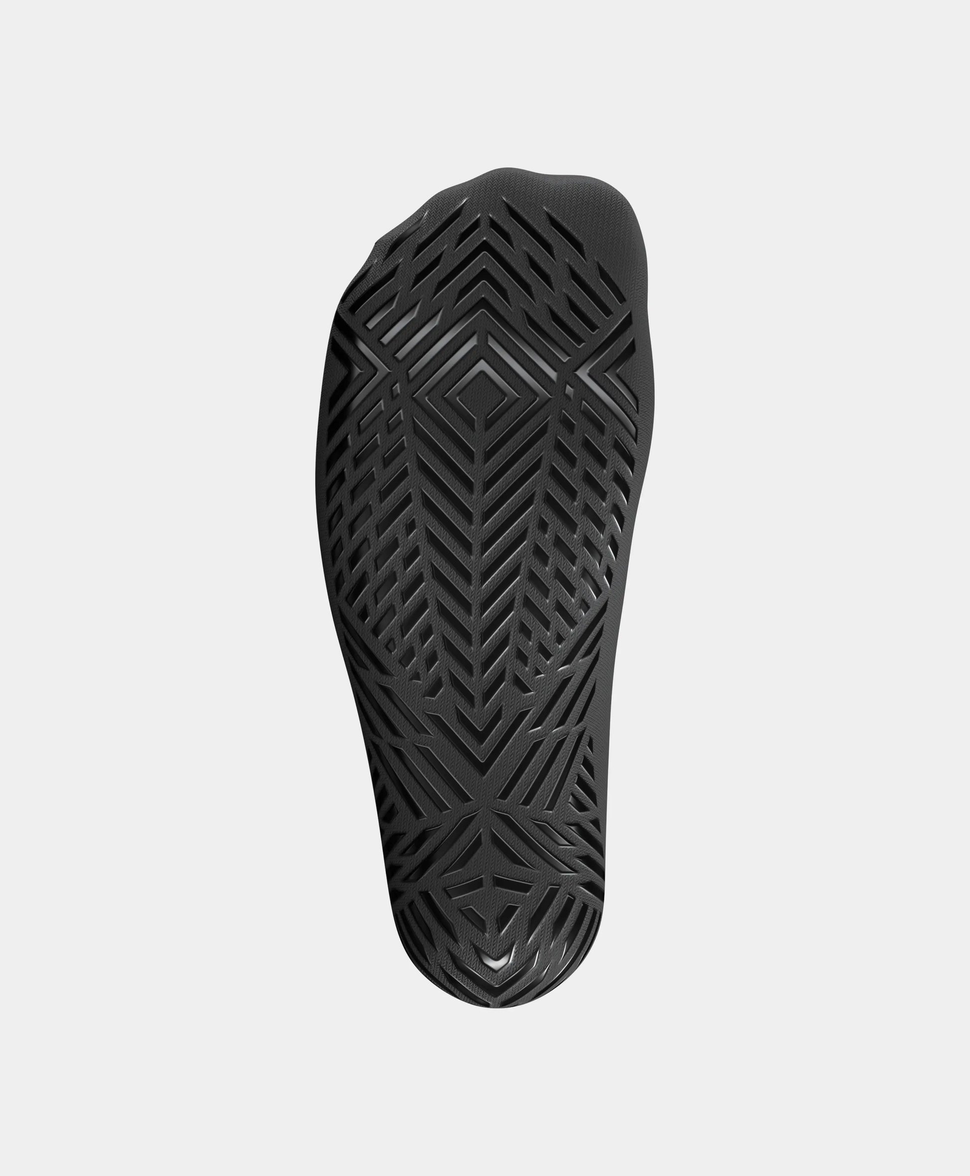 Detailed view of Icon Football Grip Socks illustrating advanced moisture-control fibres.