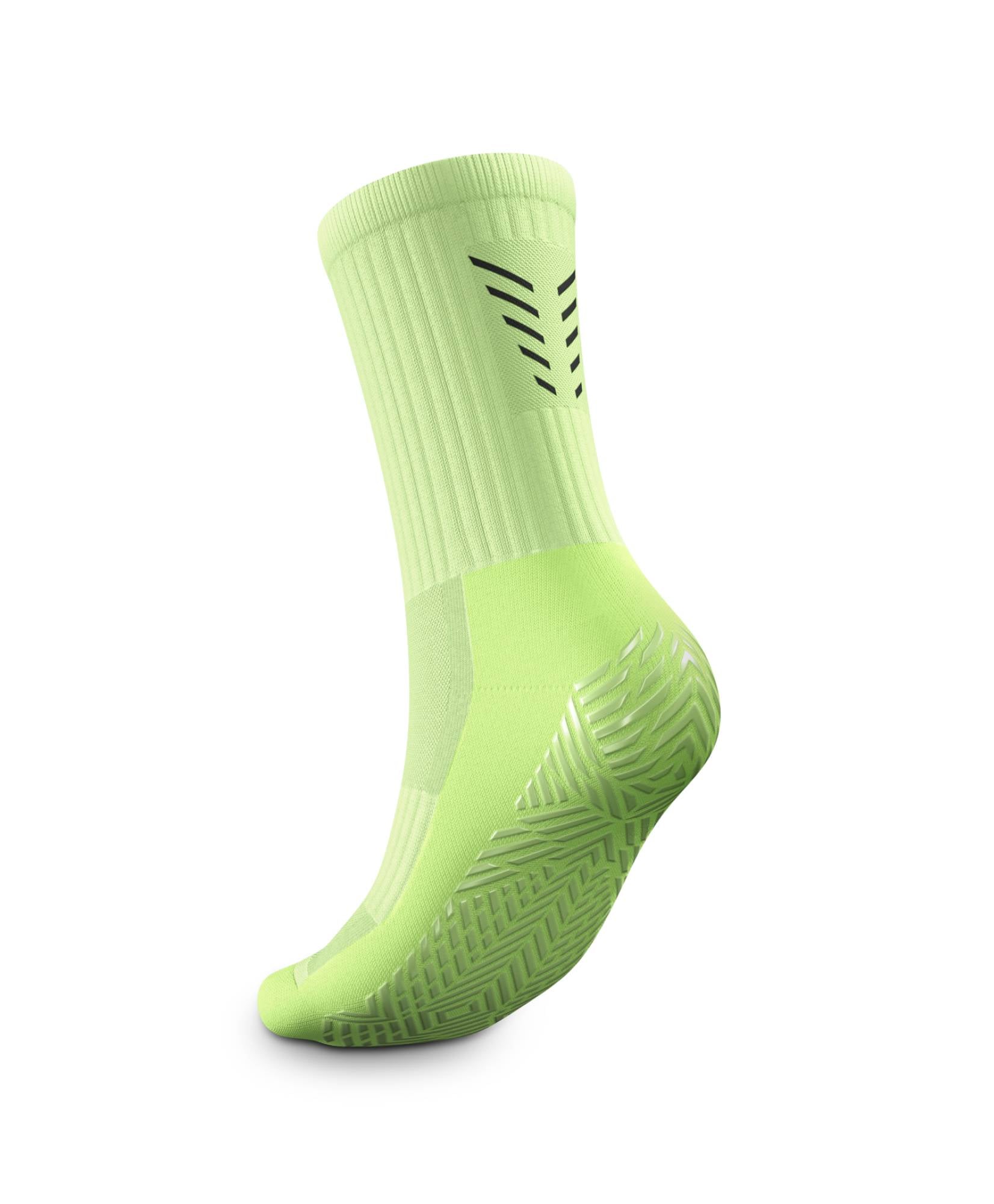 Yellow Icon Football Grip Socks