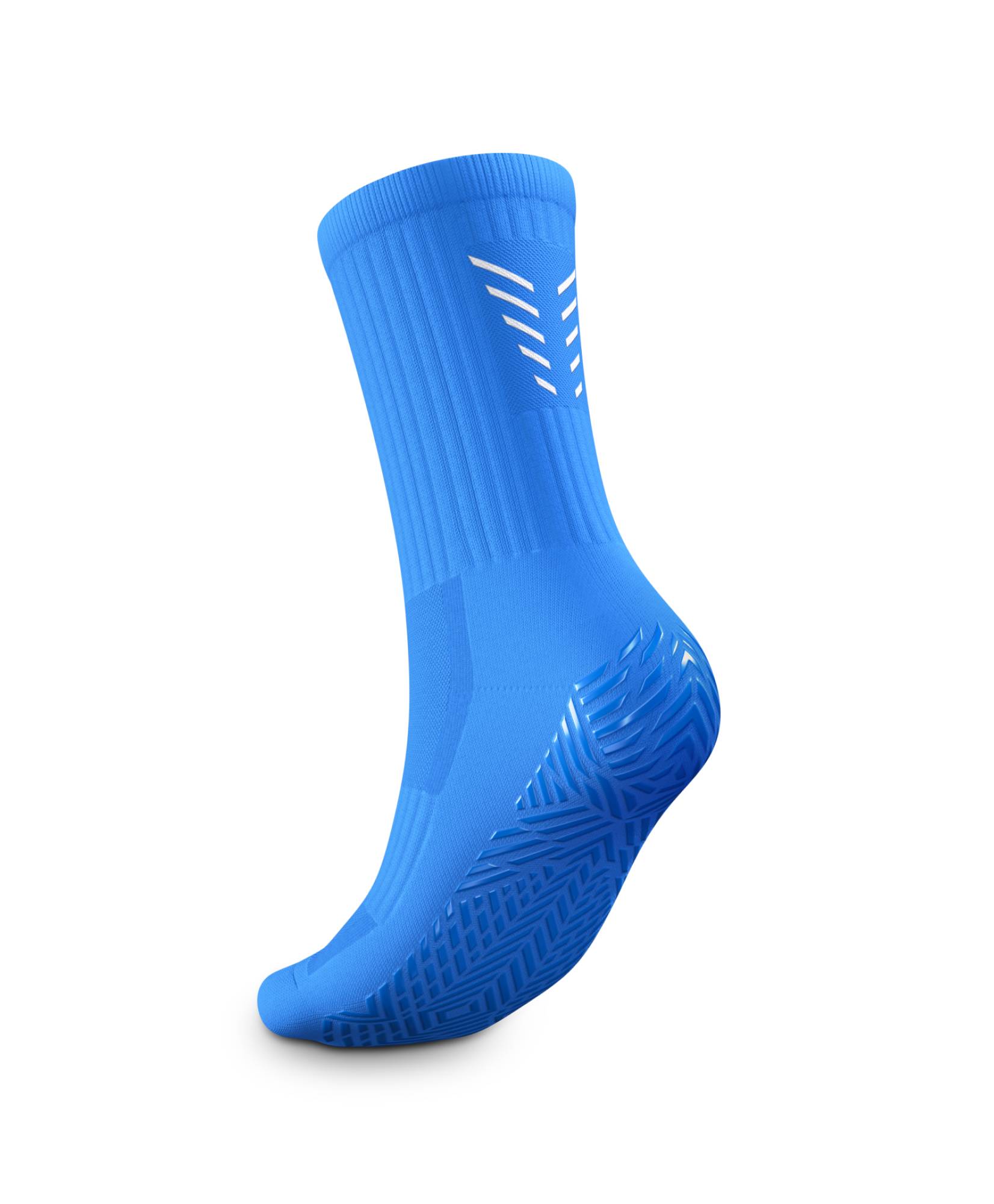 Blue Icon Football Grip Socks