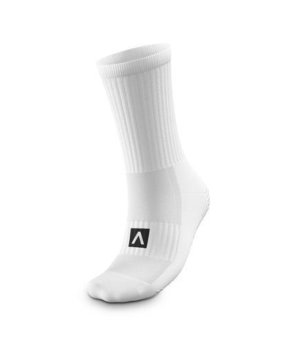 Reflective Mid-Calf Football Grip Socks