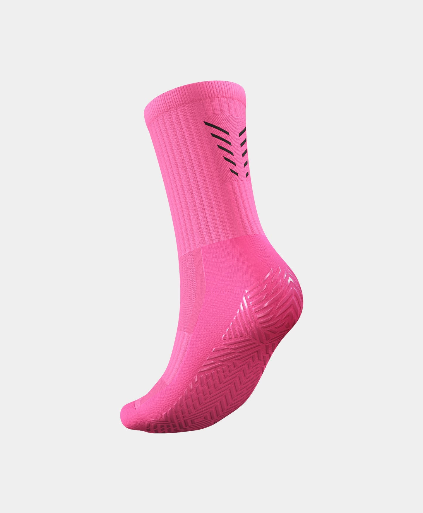 Close-up of the grip technology on Icon Football Grip Socks ensuring minimal foot movement.