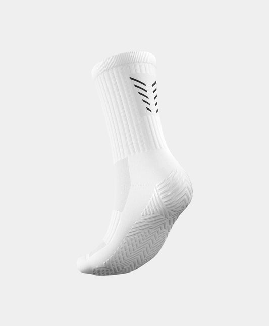 Icon Mid-Calf Football Grip Socks showcasing innovative grip technology for enhanced performance.