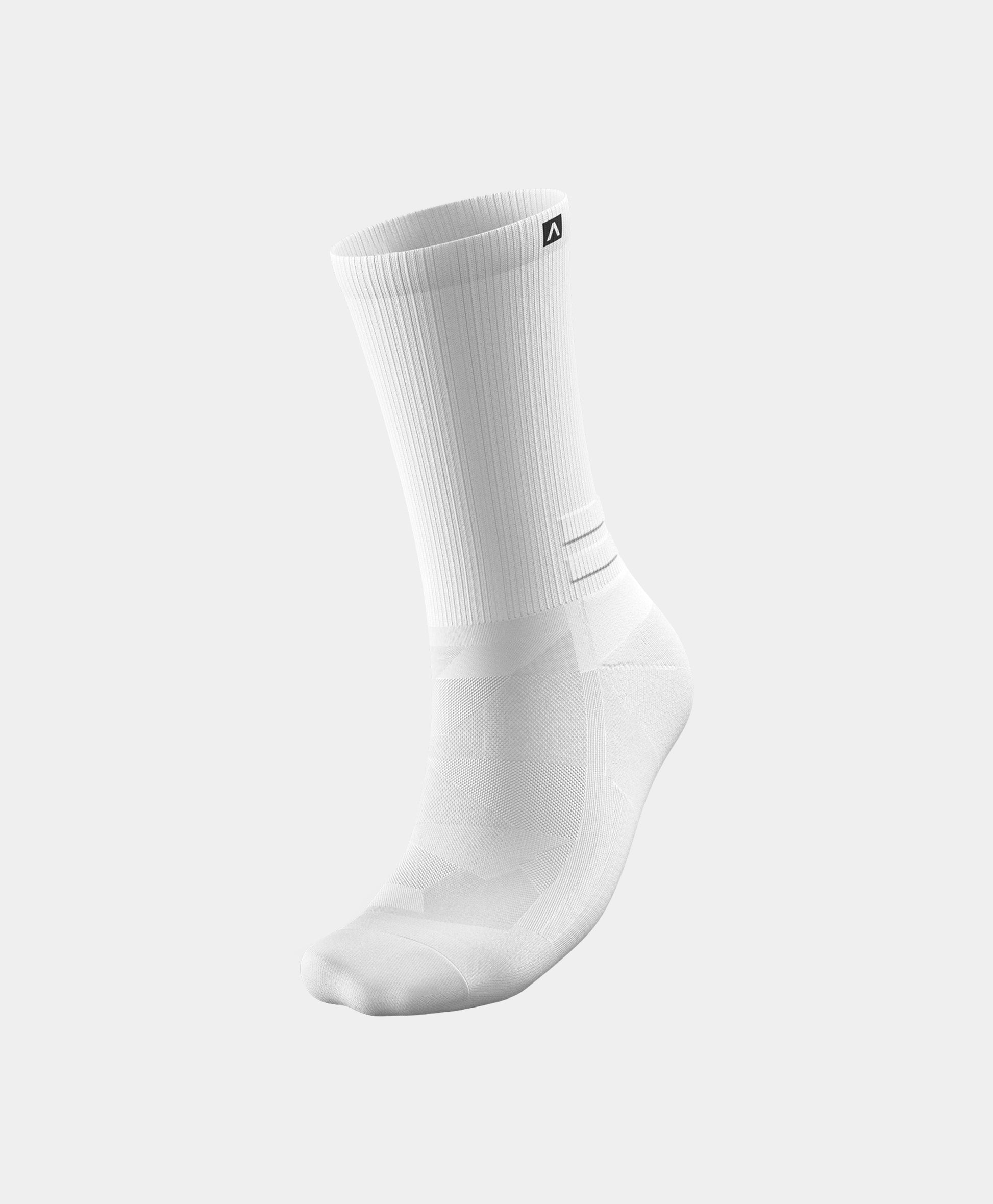Detailed design of AdvantEdge Pro 2.0 Lite Football Socks illustrating their lightweight and breathable attributes.