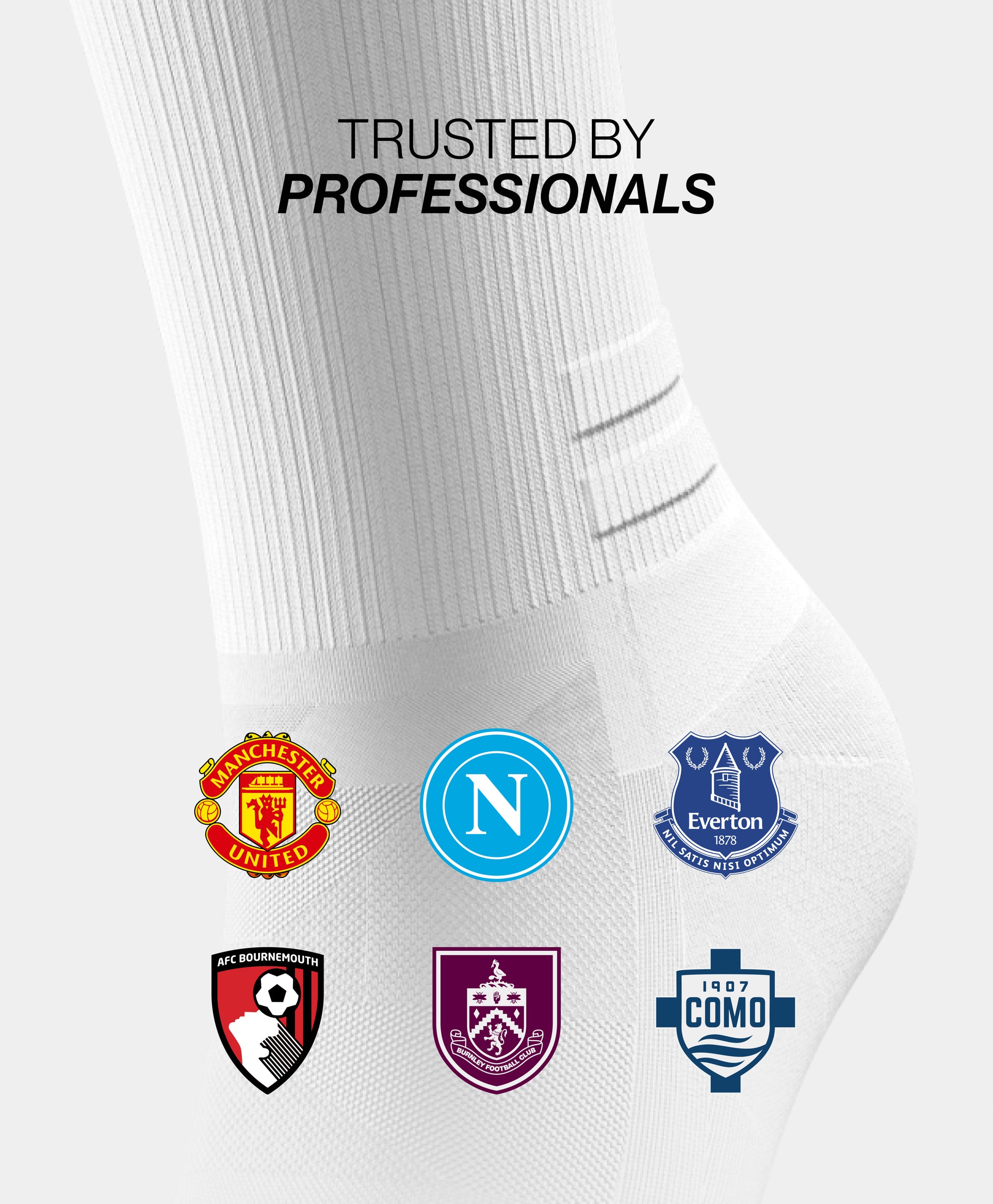 Athlete wearing AdvantEdge Pro 2.0 Lite Football Socks demonstrating ultimate comfort during play.