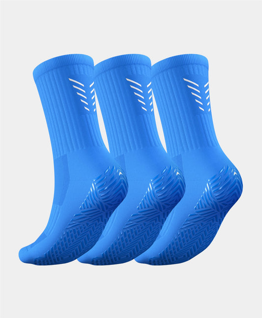 Icon Grip Socks - 3 Pairs Multipack featuring the brand logo, emphasising their professional endorsement and award-winning quality.