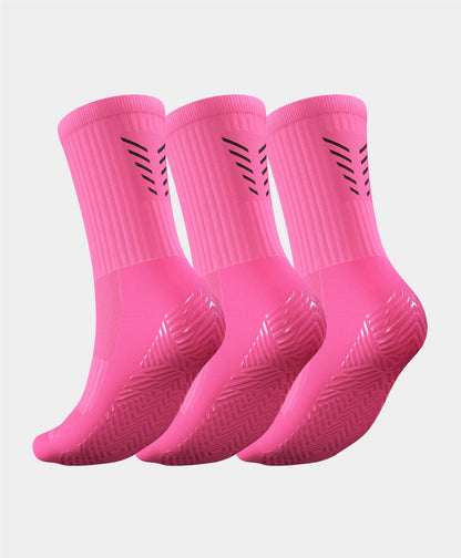 Icon Grip Socks - 3 Pairs Multipack packed neatly, showcasing the five pairs available for continuous performance and preparation.