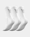 Icon Grip Socks - 3 Pairs Multipack displayed on a wooden surface, showcasing their premium design and innovative grip system for optimal performance.