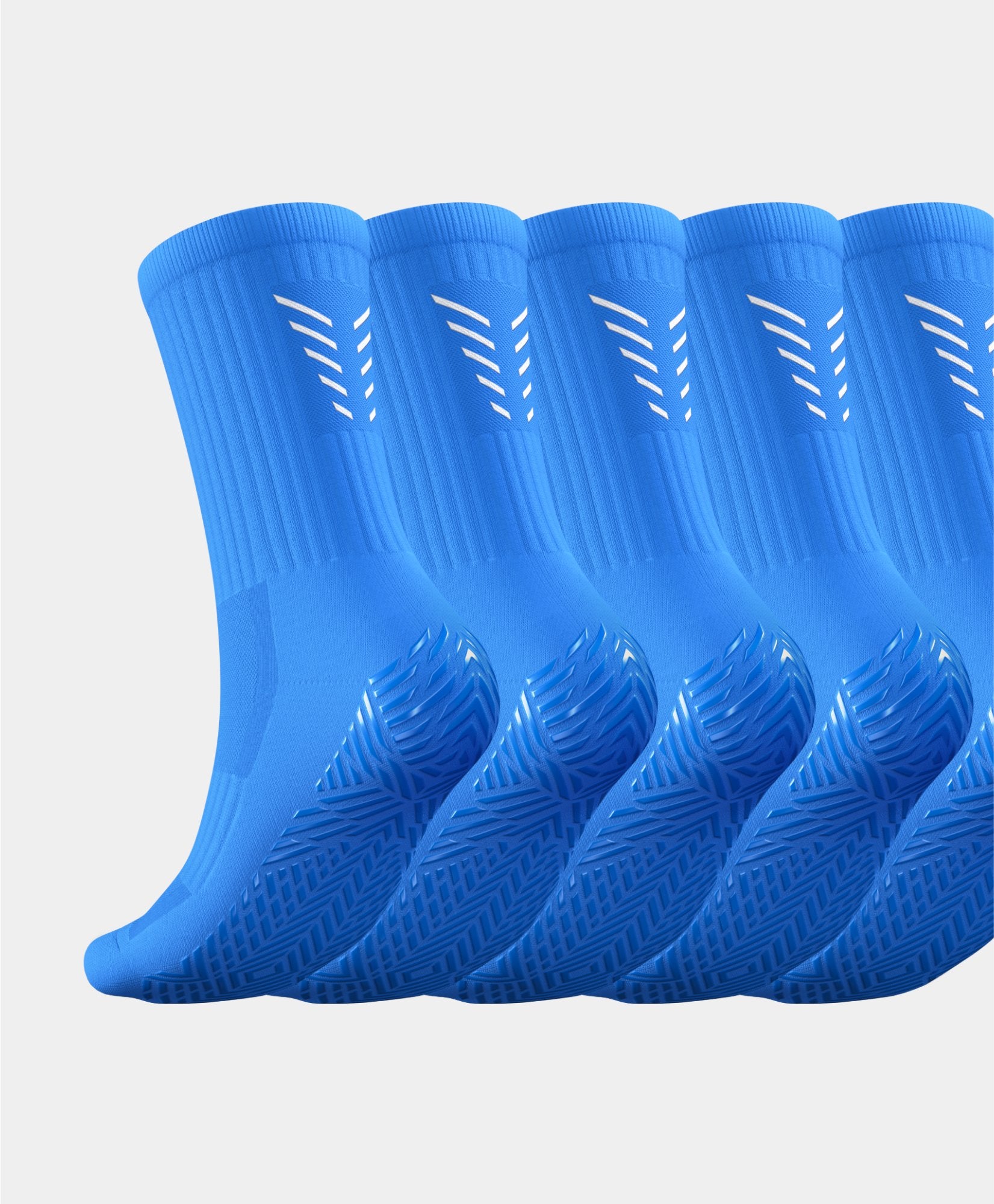 Icon Grip Socks - 5 Pairs Multipack with contrasting knitted rear detail highlighting unique quality and innovation.