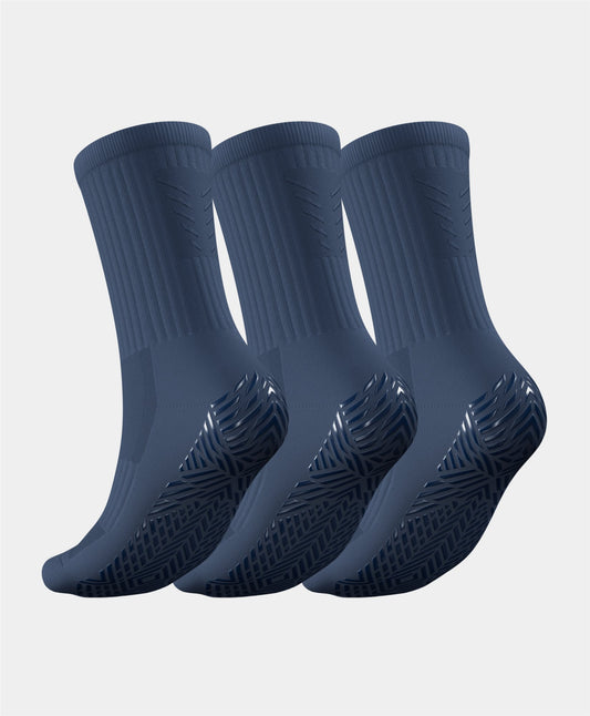 Stealth Grip Socks - 3 Pairs Multipack featuring a lightweight, durable cotton blend for maximum comfort and moisture control.